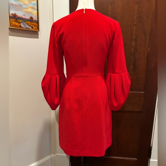 Trina Turk red crepe dress - Picture 3 of 15